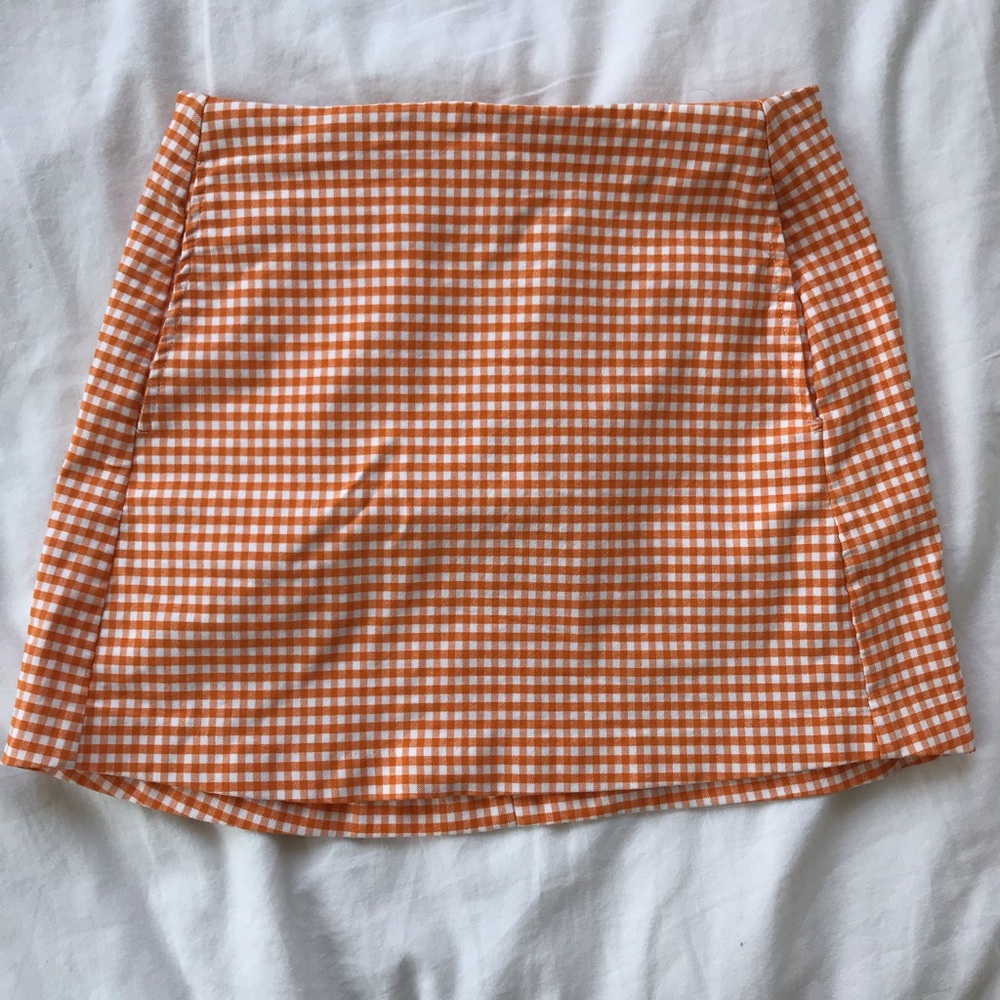 Urban outfitters plaid skirt